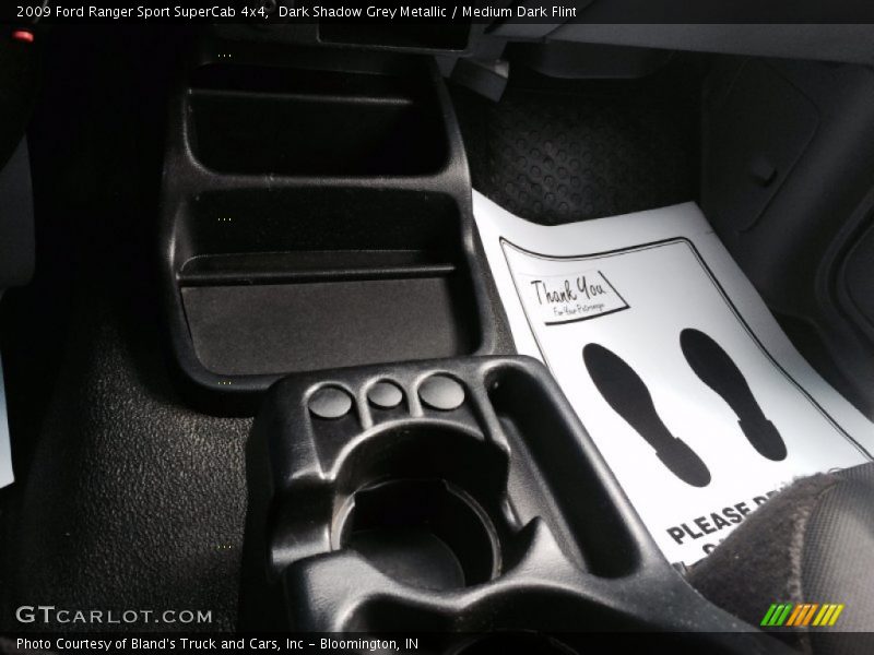 Dark Shadow Grey Metallic / Medium Dark Flint 2009 Ford Ranger Sport SuperCab 4x4
