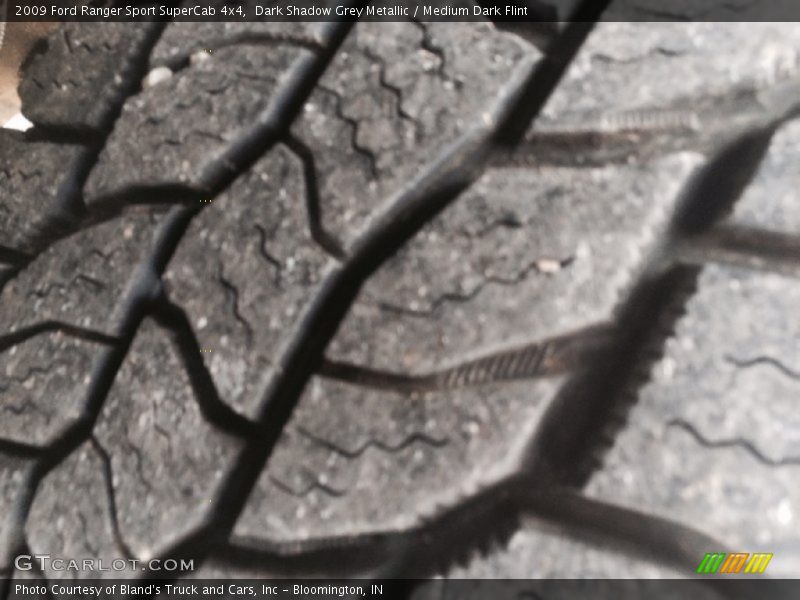Dark Shadow Grey Metallic / Medium Dark Flint 2009 Ford Ranger Sport SuperCab 4x4
