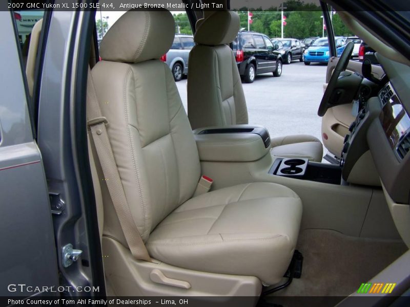 Antique Bronze Metallic / Light Tan 2007 GMC Yukon XL 1500 SLE 4x4
