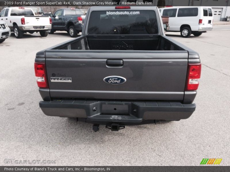 Dark Shadow Grey Metallic / Medium Dark Flint 2009 Ford Ranger Sport SuperCab 4x4