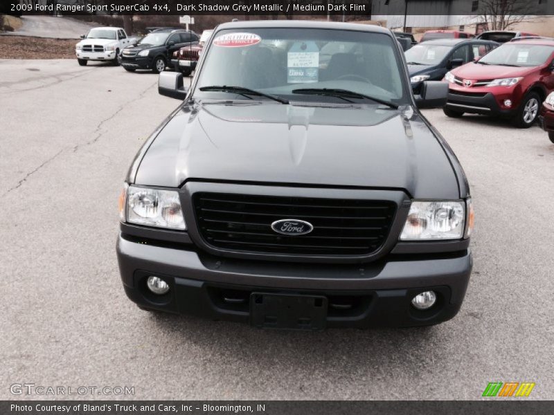 Dark Shadow Grey Metallic / Medium Dark Flint 2009 Ford Ranger Sport SuperCab 4x4