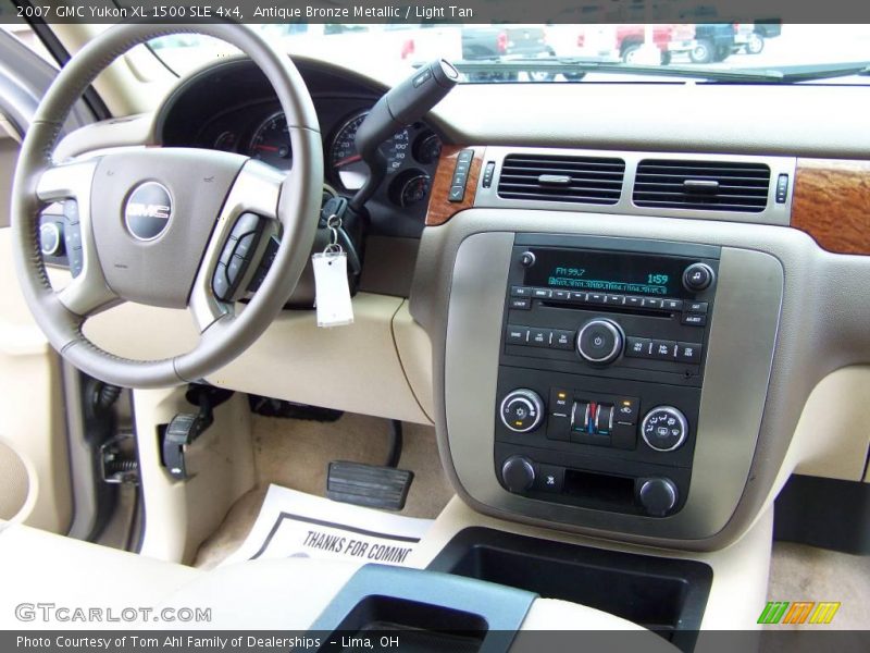 Antique Bronze Metallic / Light Tan 2007 GMC Yukon XL 1500 SLE 4x4