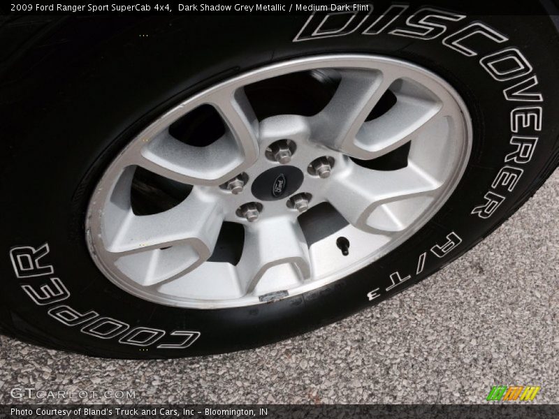 Dark Shadow Grey Metallic / Medium Dark Flint 2009 Ford Ranger Sport SuperCab 4x4