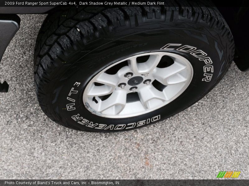 Dark Shadow Grey Metallic / Medium Dark Flint 2009 Ford Ranger Sport SuperCab 4x4