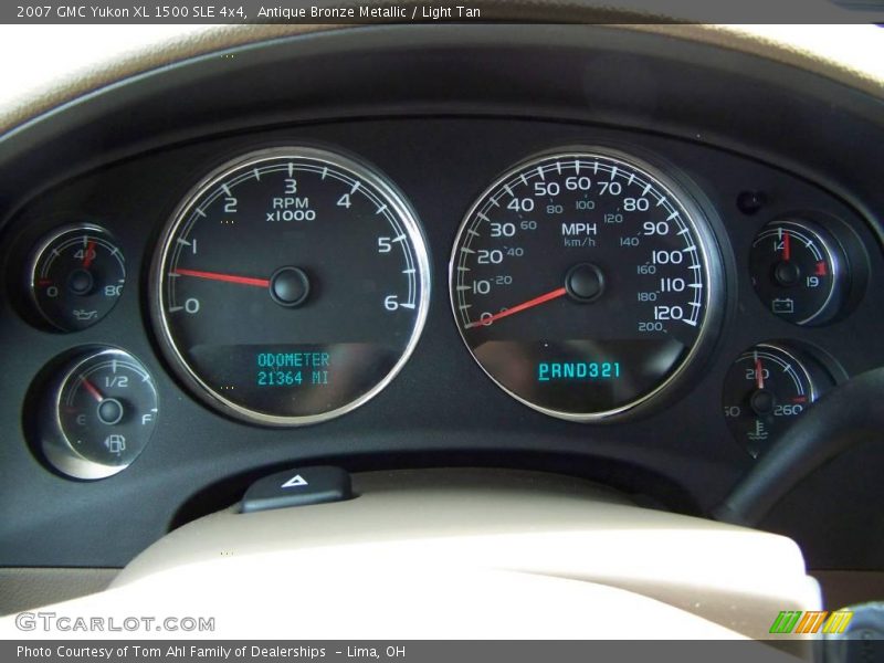 Antique Bronze Metallic / Light Tan 2007 GMC Yukon XL 1500 SLE 4x4