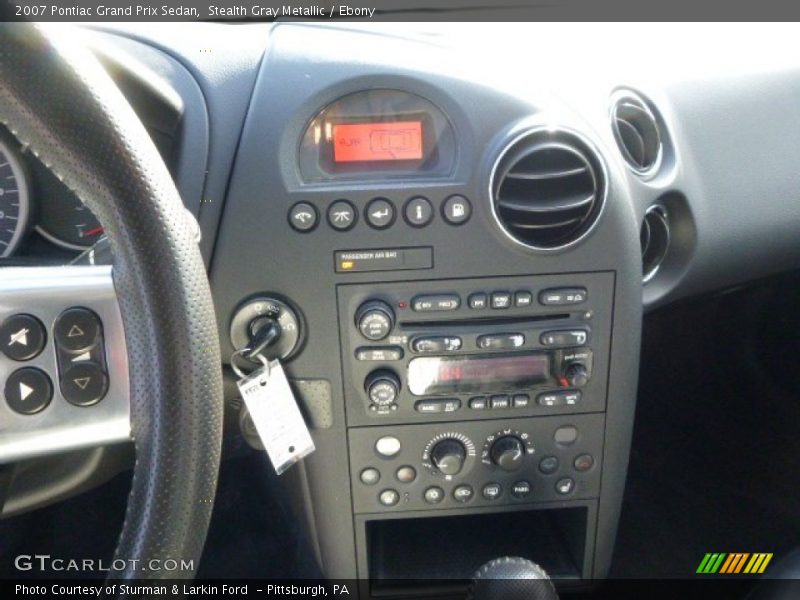 Stealth Gray Metallic / Ebony 2007 Pontiac Grand Prix Sedan