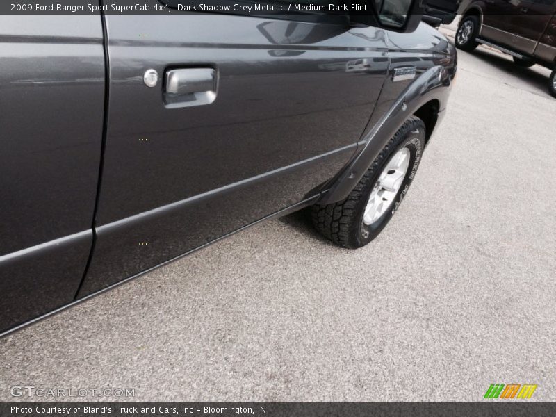 Dark Shadow Grey Metallic / Medium Dark Flint 2009 Ford Ranger Sport SuperCab 4x4