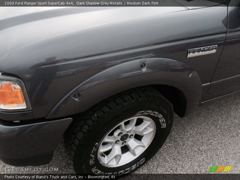 Dark Shadow Grey Metallic / Medium Dark Flint 2009 Ford Ranger Sport SuperCab 4x4