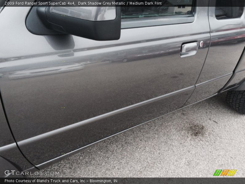 Dark Shadow Grey Metallic / Medium Dark Flint 2009 Ford Ranger Sport SuperCab 4x4