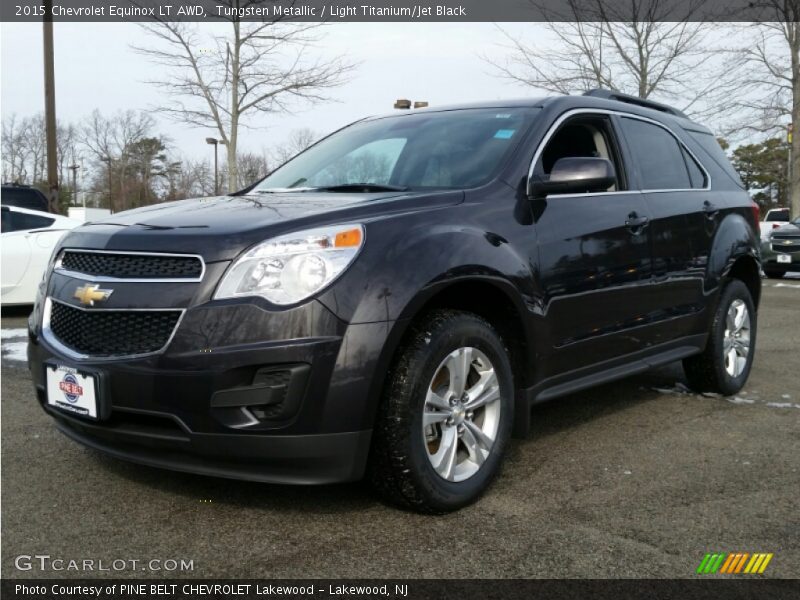 Tungsten Metallic / Light Titanium/Jet Black 2015 Chevrolet Equinox LT AWD