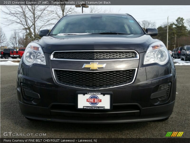 Tungsten Metallic / Light Titanium/Jet Black 2015 Chevrolet Equinox LT AWD