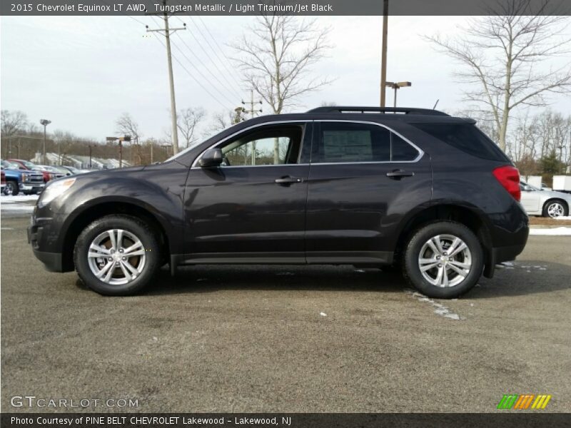 Tungsten Metallic / Light Titanium/Jet Black 2015 Chevrolet Equinox LT AWD