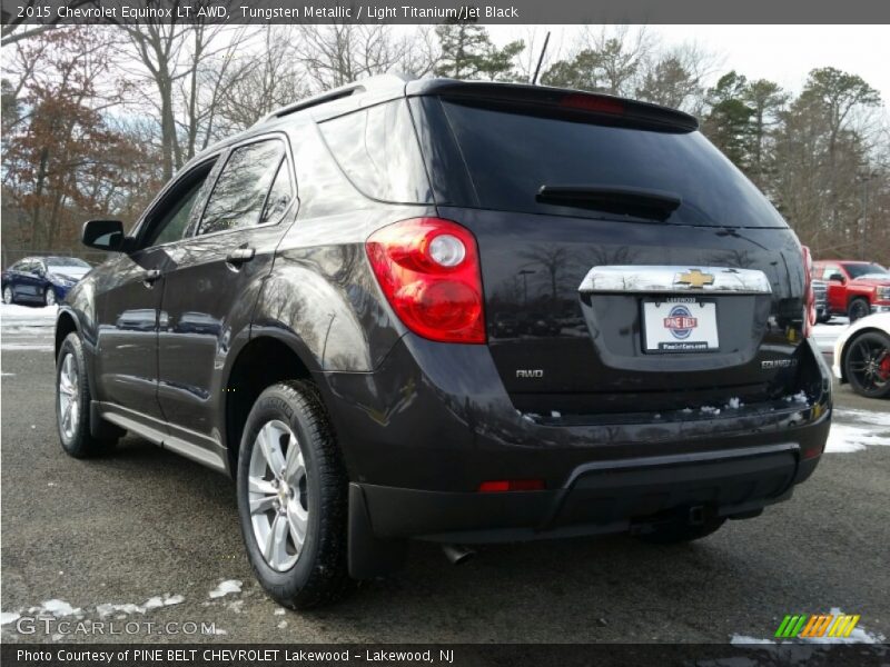 Tungsten Metallic / Light Titanium/Jet Black 2015 Chevrolet Equinox LT AWD