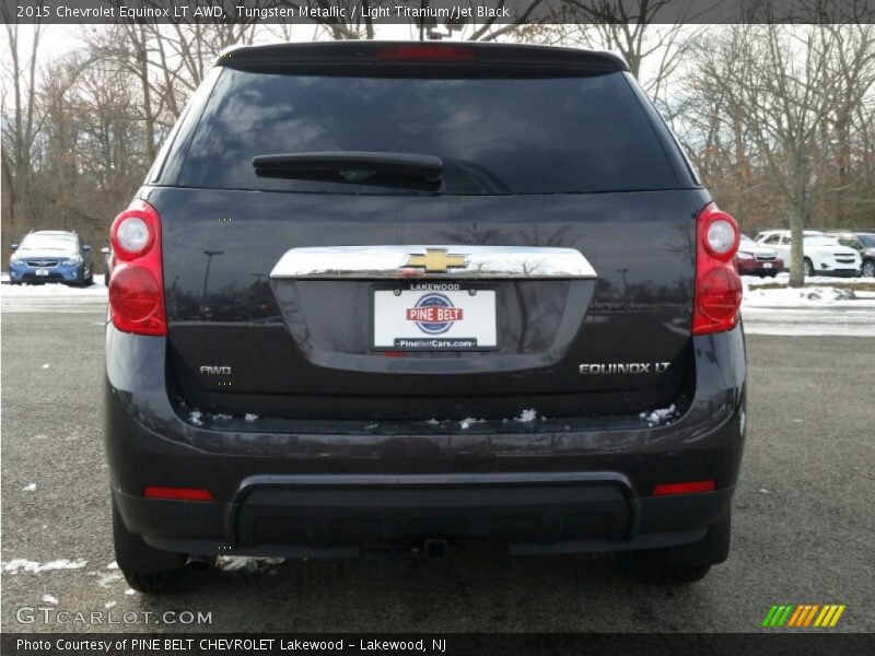 Tungsten Metallic / Light Titanium/Jet Black 2015 Chevrolet Equinox LT AWD
