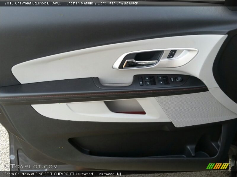 Tungsten Metallic / Light Titanium/Jet Black 2015 Chevrolet Equinox LT AWD