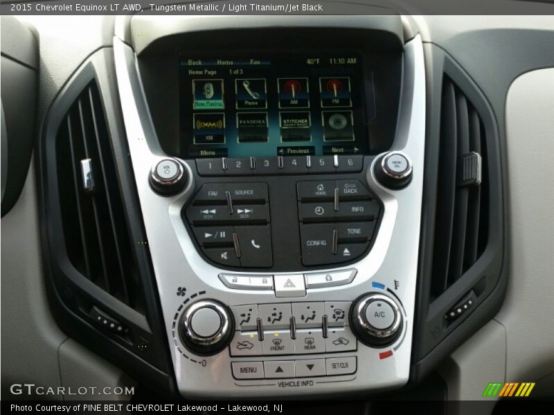 Tungsten Metallic / Light Titanium/Jet Black 2015 Chevrolet Equinox LT AWD