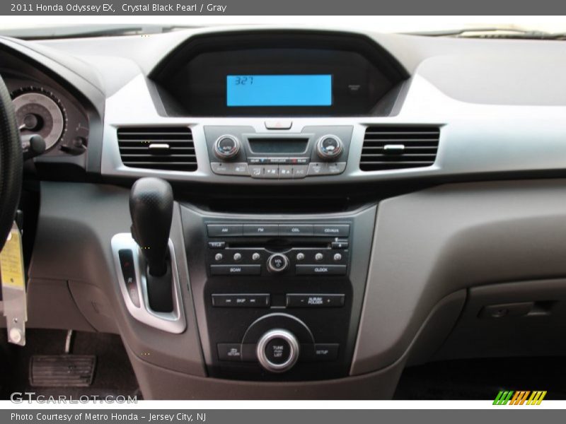Crystal Black Pearl / Gray 2011 Honda Odyssey EX