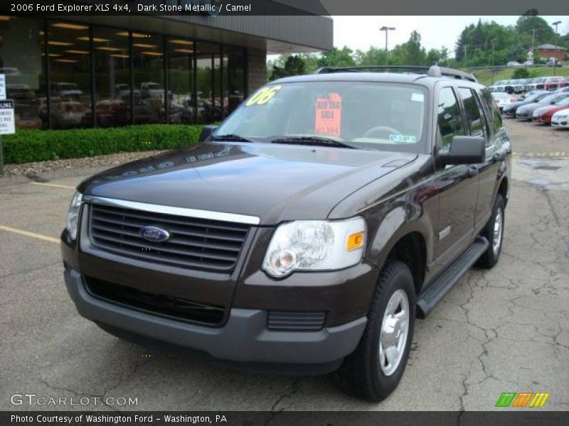 Dark Stone Metallic / Camel 2006 Ford Explorer XLS 4x4
