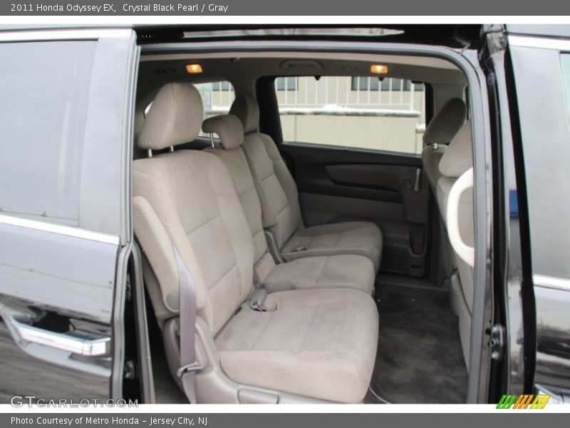 Crystal Black Pearl / Gray 2011 Honda Odyssey EX