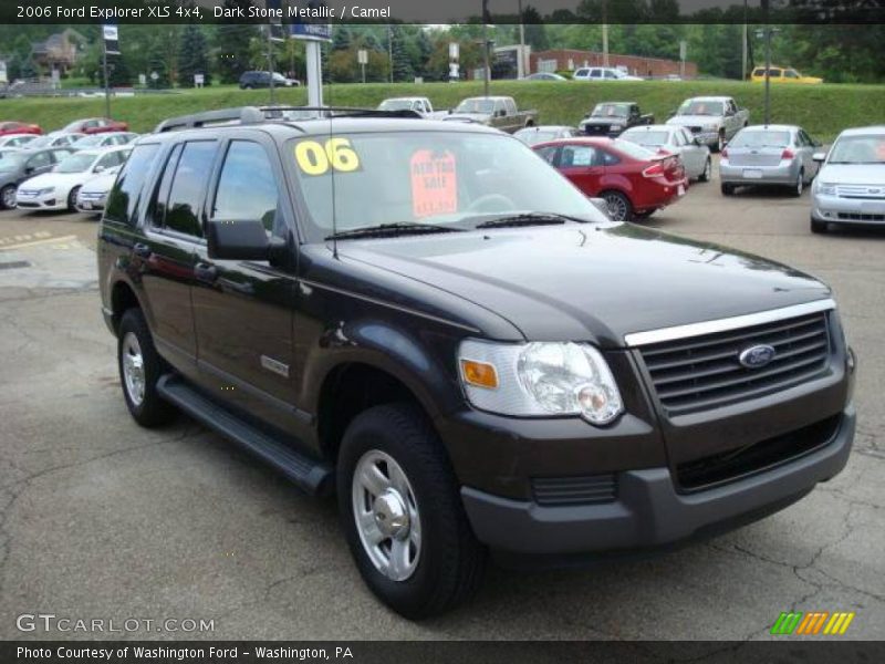 Dark Stone Metallic / Camel 2006 Ford Explorer XLS 4x4