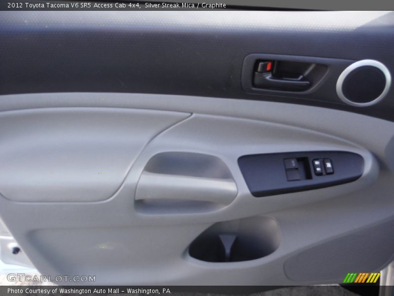 Silver Streak Mica / Graphite 2012 Toyota Tacoma V6 SR5 Access Cab 4x4