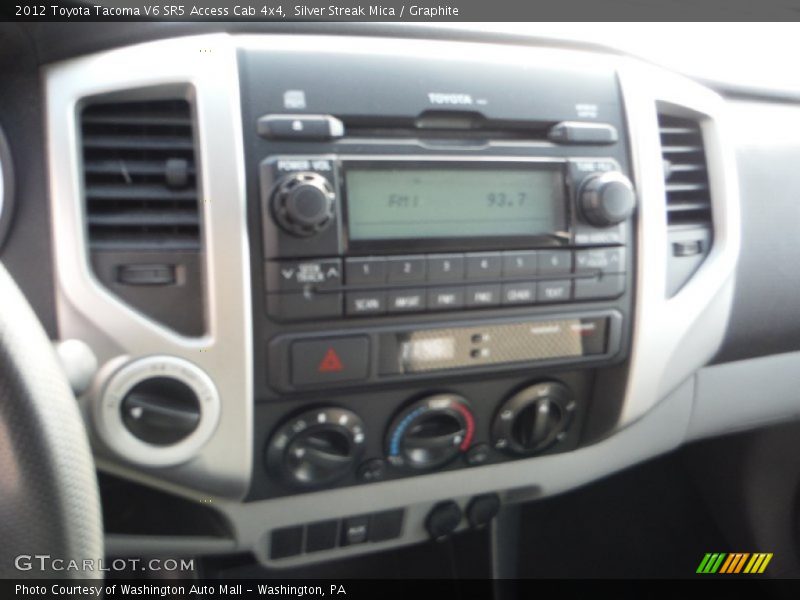 Silver Streak Mica / Graphite 2012 Toyota Tacoma V6 SR5 Access Cab 4x4