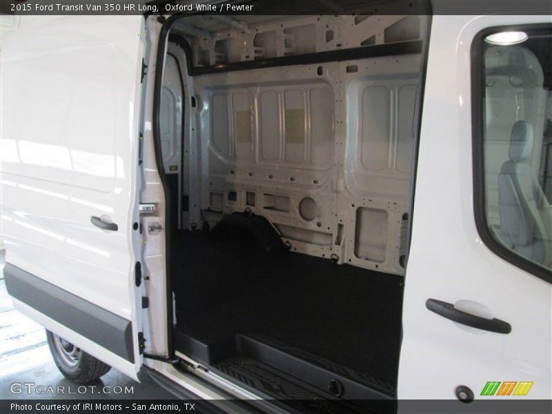 Oxford White / Pewter 2015 Ford Transit Van 350 HR Long