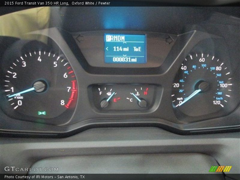  2015 Transit Van 350 HR Long Van 350 HR Long Gauges
