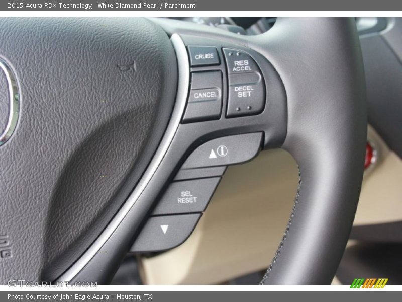 White Diamond Pearl / Parchment 2015 Acura RDX Technology