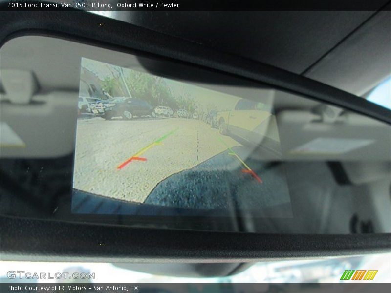 Oxford White / Pewter 2015 Ford Transit Van 350 HR Long