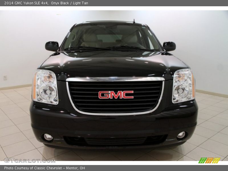 Onyx Black / Light Tan 2014 GMC Yukon SLE 4x4