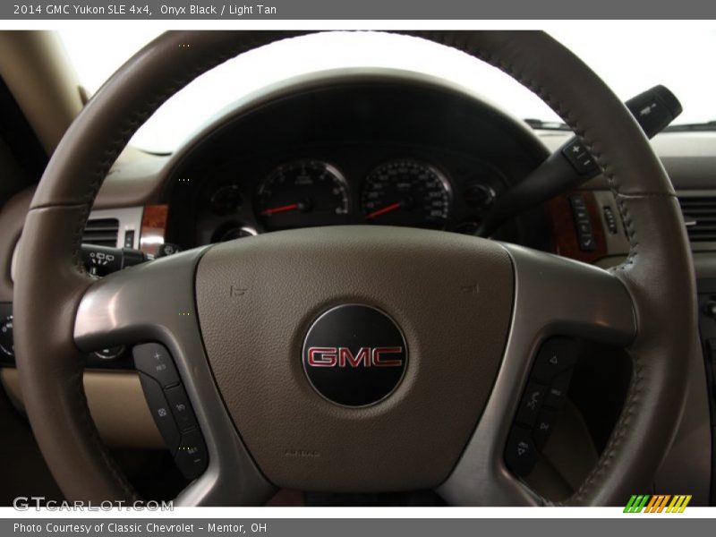 Onyx Black / Light Tan 2014 GMC Yukon SLE 4x4