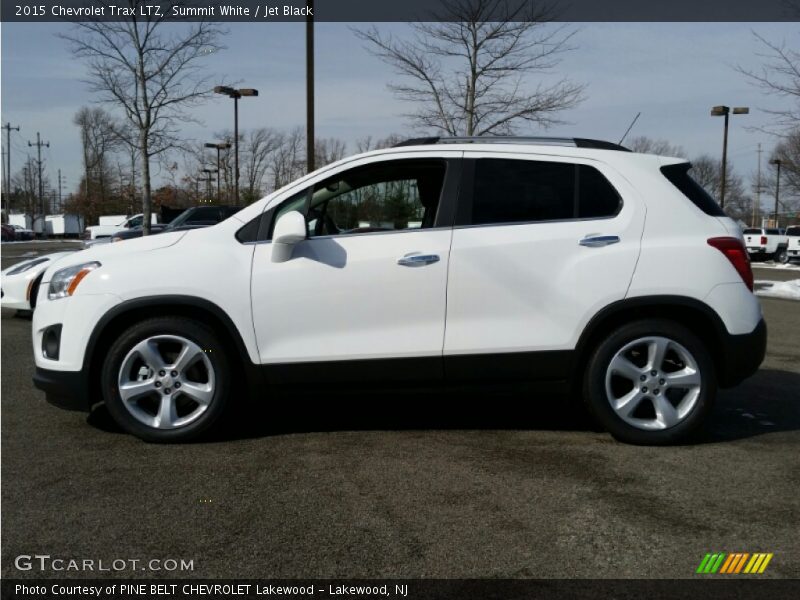 Summit White / Jet Black 2015 Chevrolet Trax LTZ