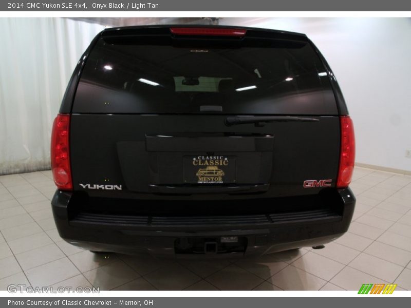 Onyx Black / Light Tan 2014 GMC Yukon SLE 4x4