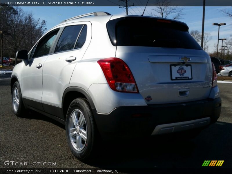 Silver Ice Metallic / Jet Black 2015 Chevrolet Trax LT