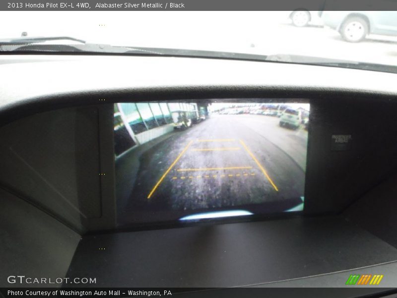 Alabaster Silver Metallic / Black 2013 Honda Pilot EX-L 4WD