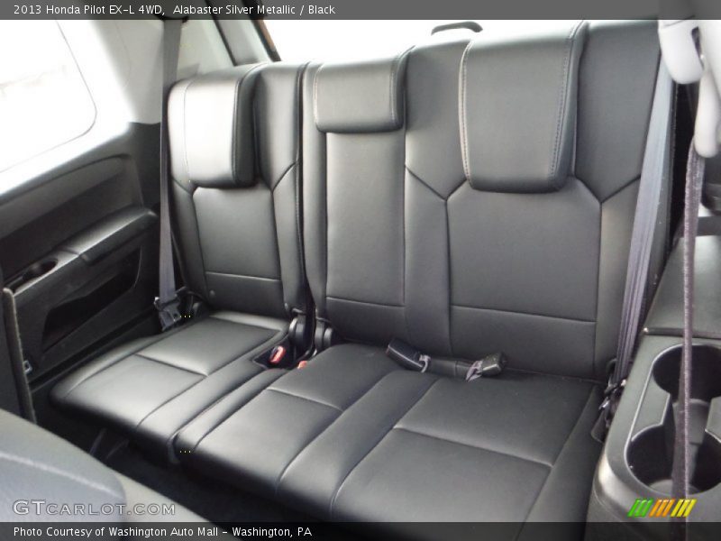 Alabaster Silver Metallic / Black 2013 Honda Pilot EX-L 4WD