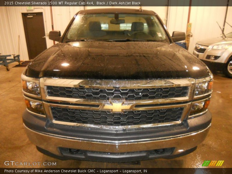 Black / Dark Ash/Jet Black 2015 Chevrolet Silverado 1500 WT Regular Cab 4x4