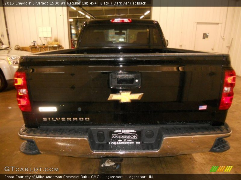 Black / Dark Ash/Jet Black 2015 Chevrolet Silverado 1500 WT Regular Cab 4x4