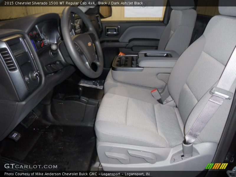 Black / Dark Ash/Jet Black 2015 Chevrolet Silverado 1500 WT Regular Cab 4x4