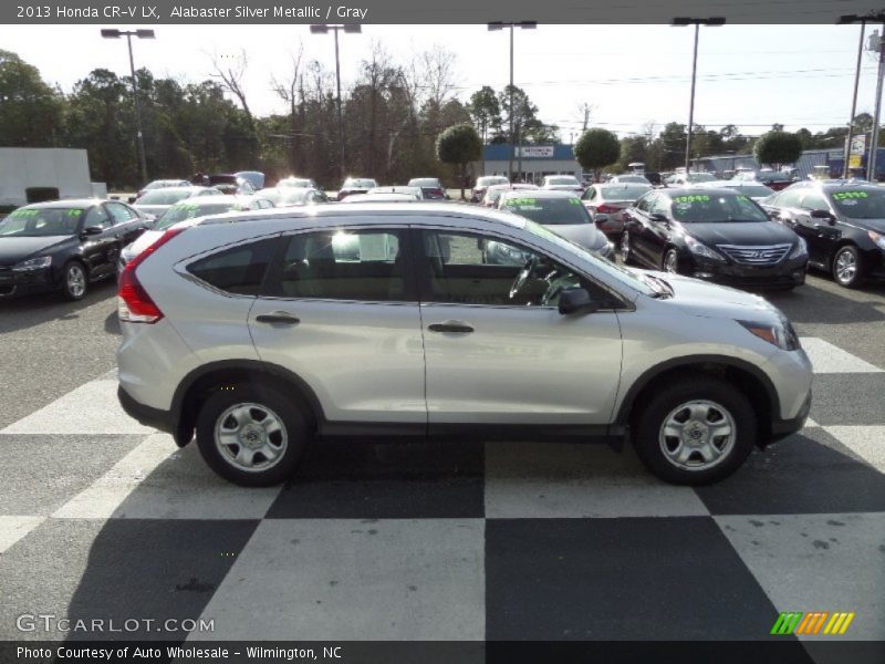 Alabaster Silver Metallic / Gray 2013 Honda CR-V LX