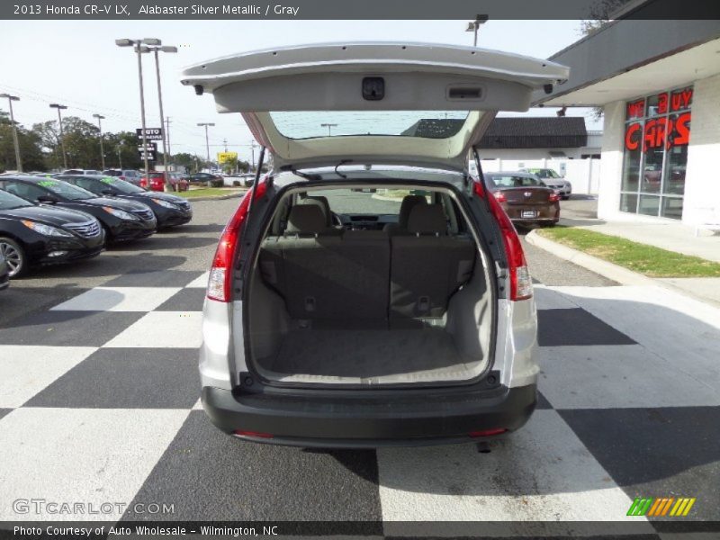 Alabaster Silver Metallic / Gray 2013 Honda CR-V LX