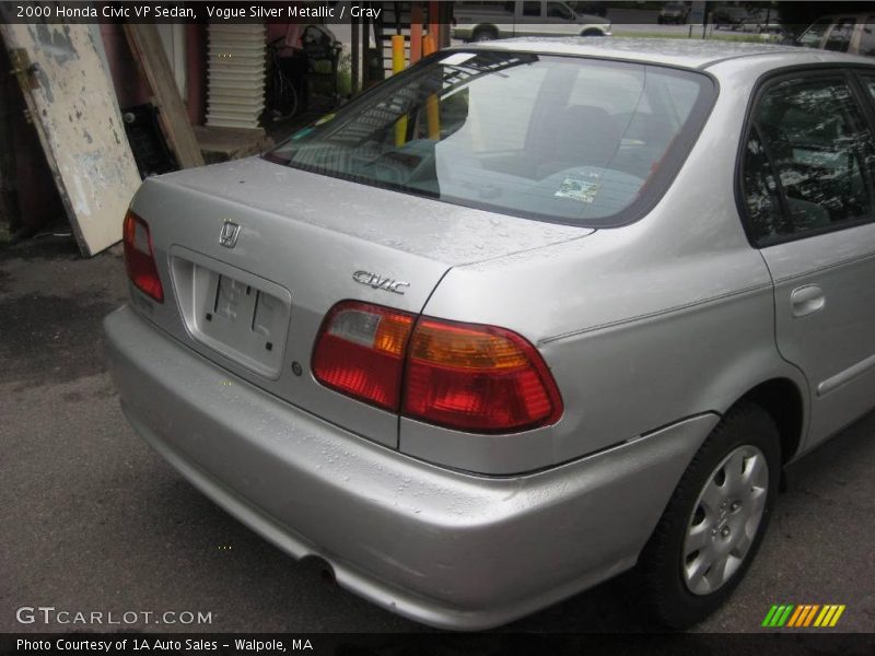 Vogue Silver Metallic / Gray 2000 Honda Civic VP Sedan