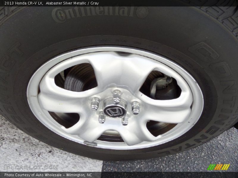 Alabaster Silver Metallic / Gray 2013 Honda CR-V LX
