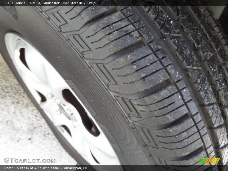 Alabaster Silver Metallic / Gray 2013 Honda CR-V LX