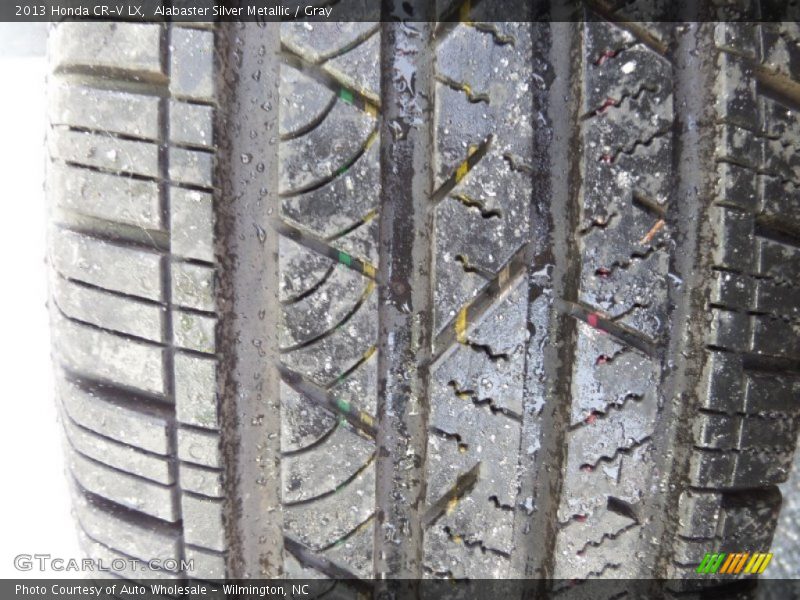 Alabaster Silver Metallic / Gray 2013 Honda CR-V LX
