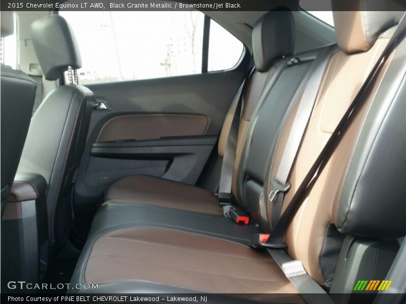 Black Granite Metallic / Brownstone/Jet Black 2015 Chevrolet Equinox LT AWD