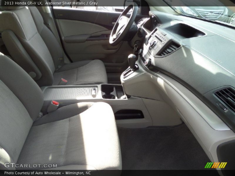 Alabaster Silver Metallic / Gray 2013 Honda CR-V LX