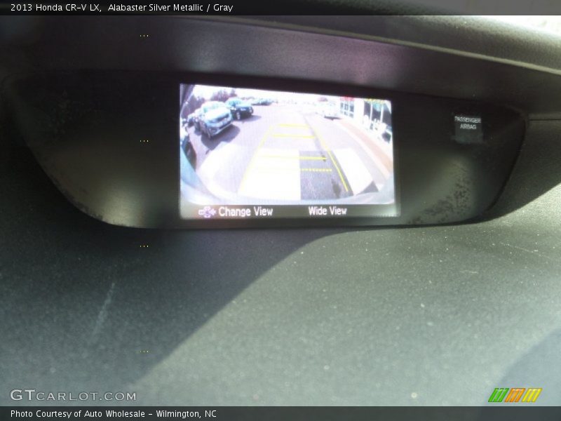 Alabaster Silver Metallic / Gray 2013 Honda CR-V LX