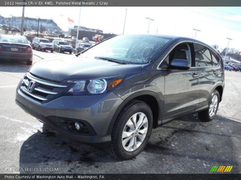 Polished Metal Metallic / Gray 2012 Honda CR-V EX 4WD